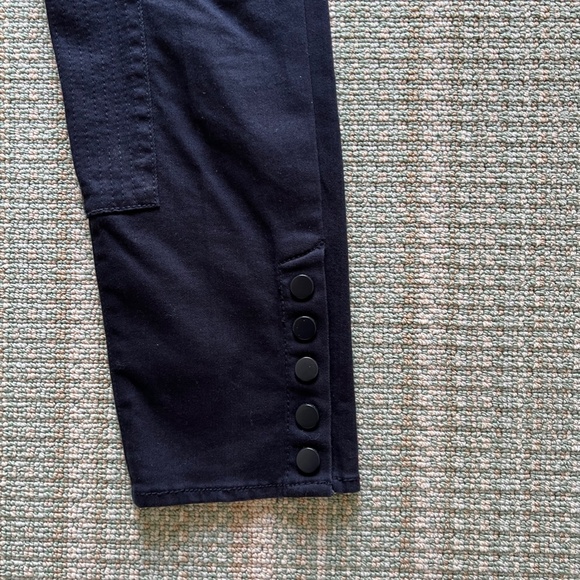 Tory Burch Navy Cotton Pants size 28 - Picture 6 of 6